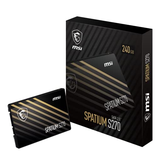 Disco Duro 2.5 Ssd 240Gb Sata3 Msi Spatium S270