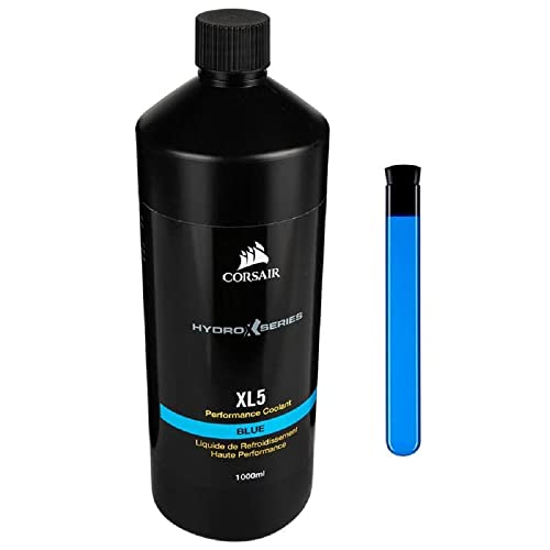 Corsair Hydro X Serie, Xl5 Performance Liquido Refrigerante, 1L (Colore Traslucido Vibrante, Refrigerante Dalle Elevate Prestazioni, Innovativi Inibit