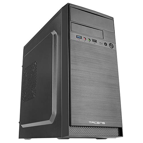 Tacens Anima Ac4 - Case Per Pc, Mini Tower, Microatx, Finitura Alluminio, Usb 3.0