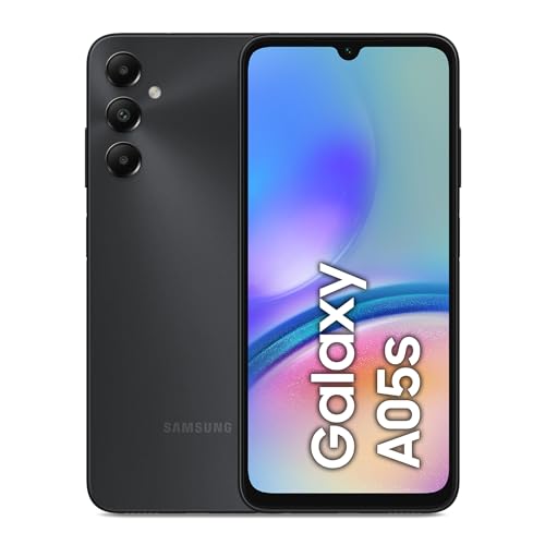 Samsung Galaxy A05S Smartphone Android, Display Infinity-U 6.7'', 4Gb Ram, 128Gb, Memoria Interna Espandibile Fino A 1 Tb, Batteria 5.000 Mah, Black [