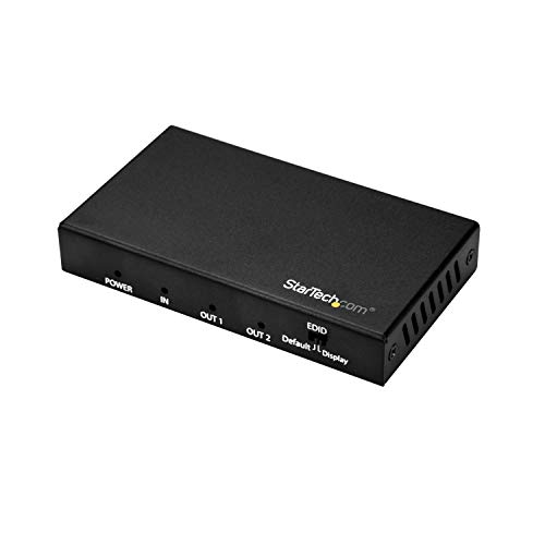 Startech.Com Sdoppiatore Splitter Hdmi A 2 Porte - 4K 60Hz - Hdr - St122Hd202