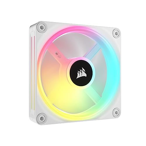 Corsair Icue Link Qx120 Rgb Cupola Magnetica Da 120 Mm Ventola - Bianco