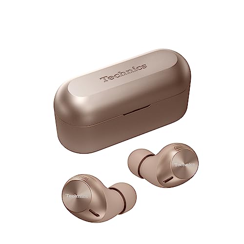 Technics Eah-Az40M2En Auricolari Wireless Con Noise Cancelling, Bluetooth Multipoint 3 Dispositivi, Auricolari In-Ear, Cuffie Con Microfono Integrato,