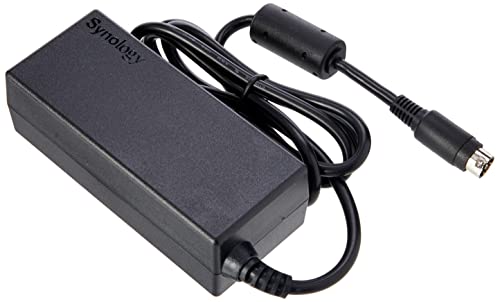 Synology - Adattatore 65 W_2 Alimentatore E Invertitore Interno 65 W, Nero, (Interno, 65 W, Server, Ds713+, Ds215+, Ds712+, Ds715, Ds716+, Ds214+, Ds7