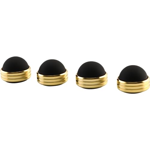 Oehlbach Assorbitori Di Risonanza, Confezione Da 4, Colore: Oro