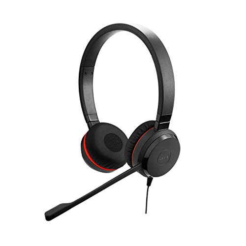 Jabra Evolve 20Se Ms Stereo Cuffia E Auricolare Stereofonico Padiglione Auricolare Nero