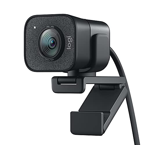 Logitech Streamcam – Webcam Per Live Streaming Su Youtube E Twitch, Full Hd 1080P A 60 Fps, Connessione Usb-C, Facial Tracking, Autofocus, Video Verti
