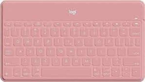 Logitech Keys-To-Go Tastiera Bluetooth, Layout Scandinavo Qwerty - Rosa