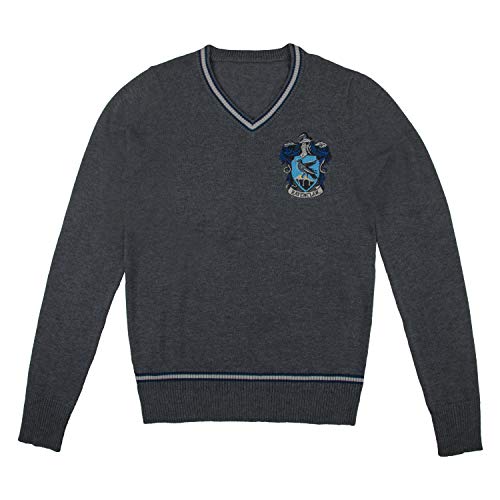 Cinereplicas Maglia Harry Potter Hogwarts - Collo A V - Adulti E Bambini - Licenza Ufficiale Harry Potter