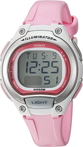 Casio Orologio Digitale Quarzo Donna Con Cinturino In Resina Lw-203-4Avef