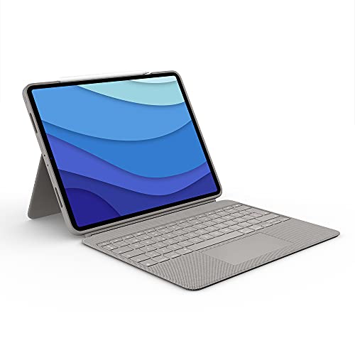 Logitech Combo Touch F.Ipadpro12.9 Pollici 5A Gen. - Sabbia - Esp - Medit