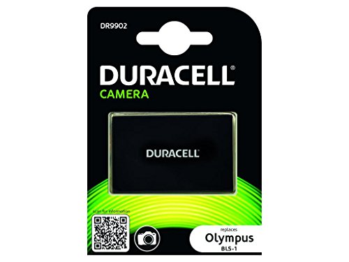 Duracell Dr9902 Batteria Per Olympus Bls-1, 7.4 V, 1050 Mah, Nero