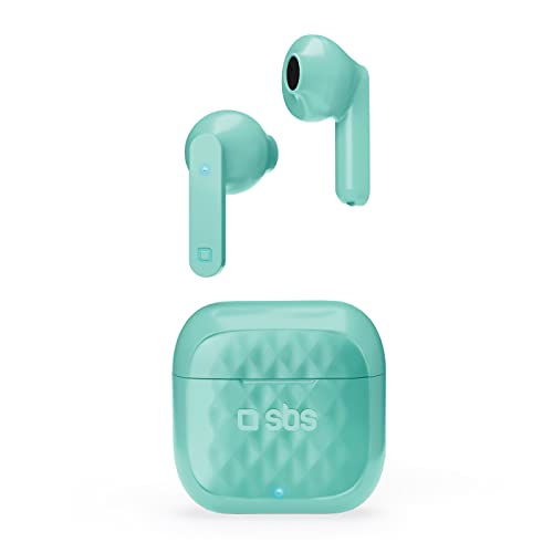 Sbs Auricolari Tws Air Free Wireless Con Controlli Touch Multifunzione, Basetta Di Ricarica, Ideali Per Musica E Chiamate Fino A 3,5 Ore Consecutive,