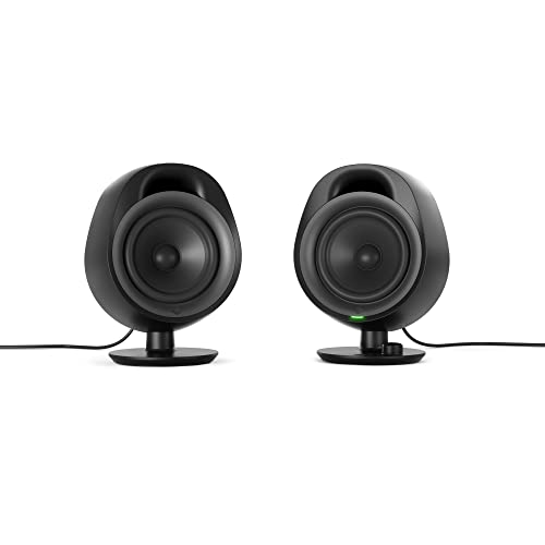 Steelseries Arena 3 - Altoparlanti Da Gioco Full-Range 2.0 - Audio Coinvolgente - Comandi Sull’Altoparlante - Driver Da 4" - Con Cavo E Bluetooth - Au
