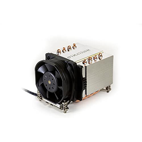 Inter-Tech Ventola Di Raffreddamento Cpu A-24 Di Alta Qualità Per Processore Amd Socket Am4, Amd A, Diametro 6 Cm, 1500 Rpm