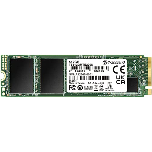 Transcend Mte110S - Ssd M.2 Pcie Gen 3X4 Nvme 512Gb - Ts512Gmte110S