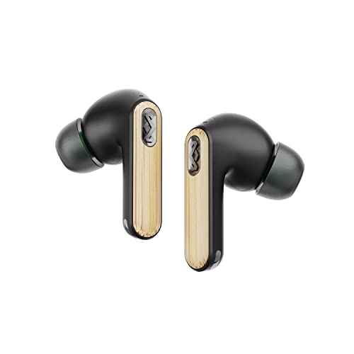 House Of Marley Redemption Anc 2, Cuffiette Auricolari Bluetooth Con Cancellazione Del Rumore Di Fondo Durante Le Chiamate, Ricarica Wireless E Ricari