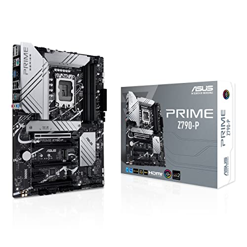 Asus Prime Z790 Plus (Csm) Scheda Madre Intel Z790 Lga 1700 Atx, Pcie 5.0, 3 Slot M.2, 14+1 Drmos, Ddr5, Realtek 2.5 Gb Lan, Hdmi, Usb 3.2 Gen 2 Type-