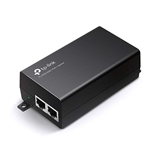 Tp-Link 802.3At/Af Gigabit Poe Injector , Non-Poe To Poe Adapter , Supplies Poe (15.4W) Or Poe+ (30W) , Plug & Play , Desktop/Wall-Mount , Distance Up