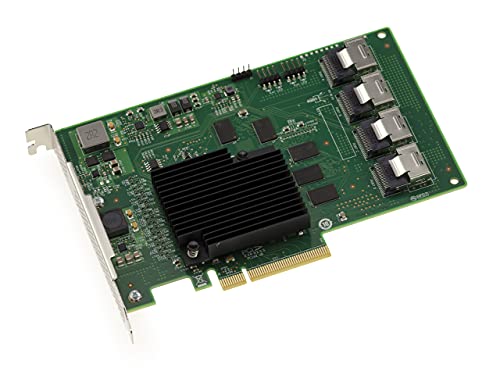 Kalea-Informatique Scheda Controller Pcie 2.0 Sas 6Gb 16 Porte Interne. Modello Oem 9201-16I Sas 2116