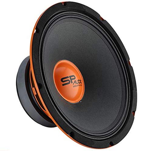Sp Audio 1 Midrange Sp-10Cm Sp10Cm Altoparlante Diffusore Da 25,00 Cm 250 Mm 10" Di Diametro 200 Watt Rms 400 Watt Max Impedenza 4 Ohm Auto 97 Db Spl,