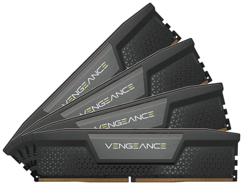 Corsair Vengeance Ddr5 Ram 128Gb (4X32Gb) 5600Mhz Cl40 Intel Xmp Icue Memoria Compatibile Per Computer - Nero (Cmk128Gx5M4B5600C40)