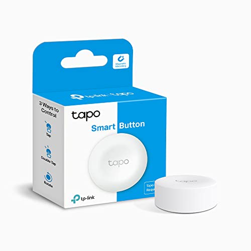 Tapo Pulsante Intelligente, Controllo Flessibile Della Sensibilità, Montaggio Magnetico, Batteria Inclusa, Facile Installazione, Hub Tapo Richiesto Ve