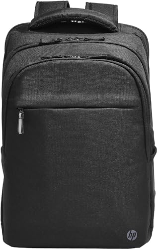 Hp Zaino Professional Per Laptop Fino A 17,3 Pollici, Tasche Interne Per Accessori, Tasca Esterna Portabottiglie, Cerniera Rinforzata, Realizzato Con