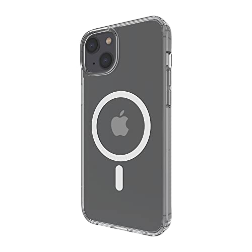 Belkin Custodia Per Iphone 14 Plus Compatibile Con La Ricarica Wireless Magsafe, Cover Magnetica Per Iphone 14 Con Magneti Integrati E Bordi Rialzati
