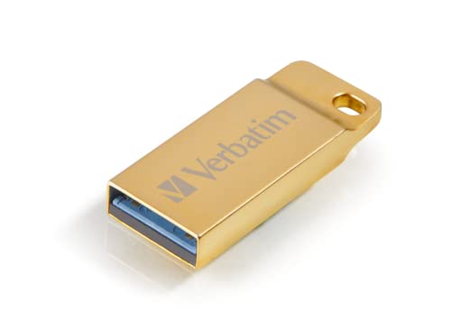 Verbatim 99104 Unità Usb 3.0 Metal Executive, 16 Gb, Oro