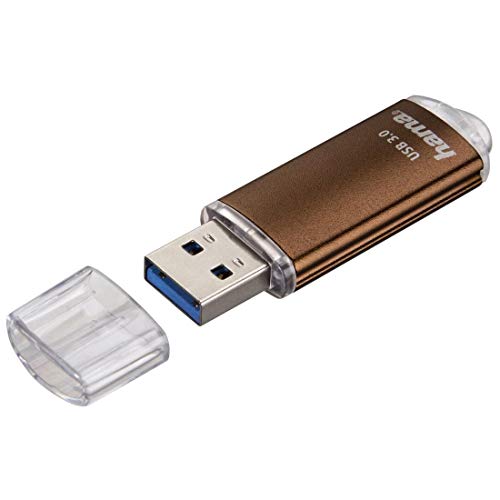 Hama Flash Drive Usb Laeta (Usb 3.0, 16 Gb, 40 Mb/S), Colore Marrone Marrone Marrone 128 Gb