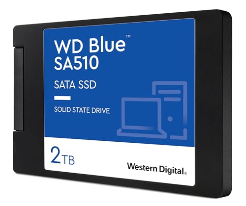 Wd Blue Sa510 2Tb 2.5" Sata Ssd Con Velocità Di Lettura Fino A 560 Mb/S