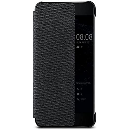 Huawei P10 Custodia Flip, Accessorio Originale, Grigio Scuro