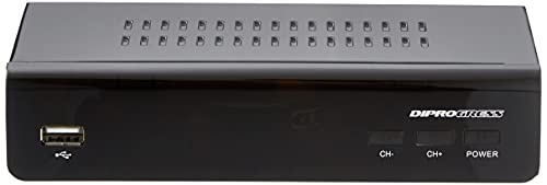Diprogress Dpt203Hd Dvb-T2 Hevc H265 Decoder Con Telecomando Universale 2 In 1
