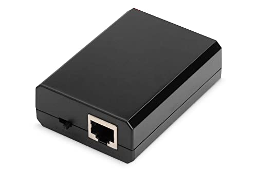 Digitus Poe Splitter - Ieee802.3Af - Gigabit Ethernet - Tensione Di Uscita 5, 9, 12 Volt - Spina E Presa Da 3,5Mm Dc, 1 Gbit/S