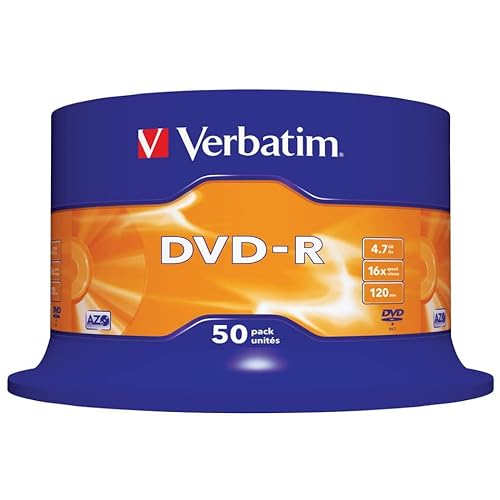 Verbatim 43548 16 X Dvd-R Media Spindle Pack (50 Pezzi)