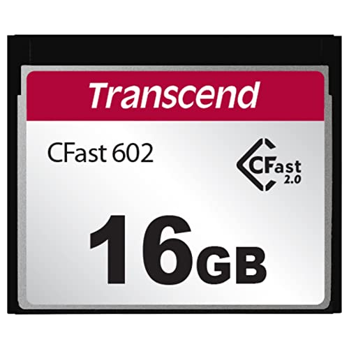 Transcend Scheda Di Memoria Marca Modello Cfast 2.0 Cfx602 16 Gb