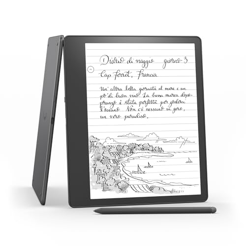 Kindle Scribe (16 Gb) | Il Primo Kindle E Taccuino Digitale, Tutto In Uno, Con Schermo Paperwhite Da 10,2’’ A 300 Ppi | Con Penna Basic