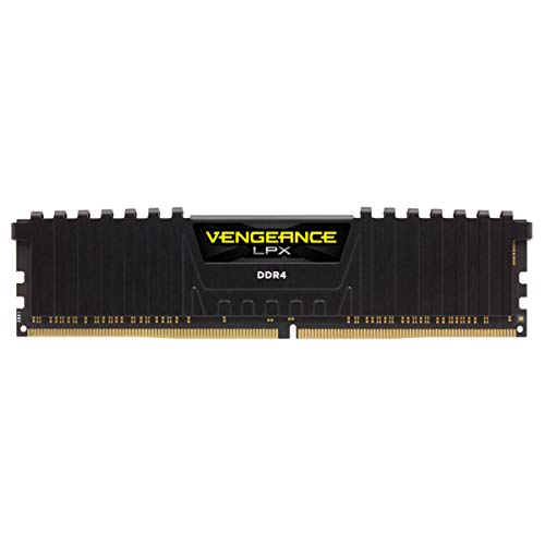 Corsair Vengeance Lpx - Memoria Da 32 Gb, Ddr4 3000 (Pc4-24000), C16, Colore: Nero