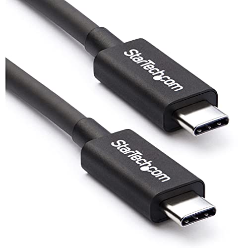 Startech.Com Cavo Thunderbolt 3 Passivo Da 2M, 20Gbps, 100W Pd, 4K, Certificato Thunderbolt, Compatibile Con Usb4/Dp Alt Mode, Thunderbolt4, Usb 3.2/T