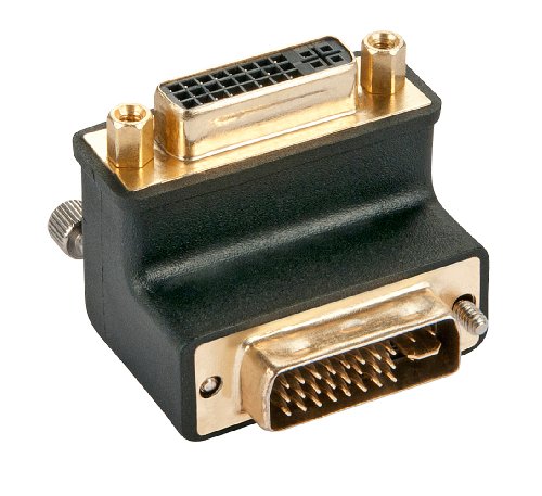Lindy 41252 - Adattatore Dvi-I Femmina / Maschio A 90° Giù