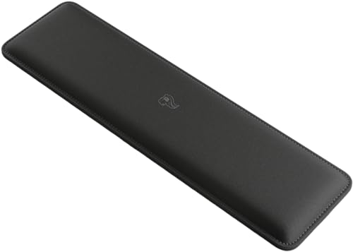 Glorious Gaming Padded Keyboard Wrist Rest (Tkl, Spessore 17 Mm) - Bordi Cuciti Anti Logoramento, Superficie Liscia, Base Gomma Antiscivolo, Compattez