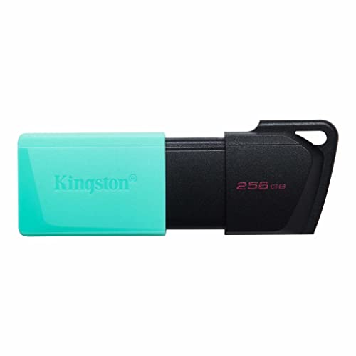 Kingston Datatraveler Exodia M Pendrive Usb 3.2 Gen 1 Dtxm/256Gb- Con Cappuccio Removibile (Nero + Verde Ottanio)