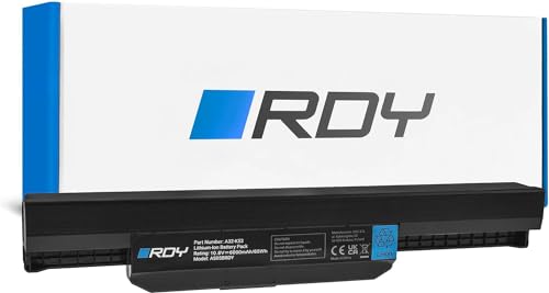 Rdy Batteria A32-K53 A41-K53 A42-K53 A31-K53 Per Asus K53 K53E K53S K53Sj K53Sv K53U X53 X53S X53Sv X53U X54 X54C X54H X53E X54L K53T (Capacità: 6000