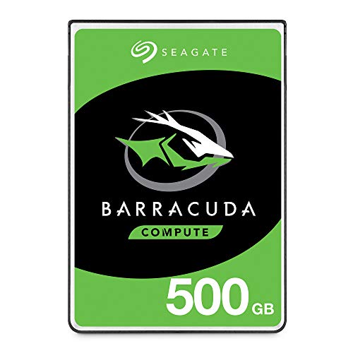 Seagate - Barracuda 500 Gb, Hdd, Sata, 6 Gb/S 5400 Giri Al Minuto, 6,4 Cm, 7 Mm, 128 Mb Cache Blk