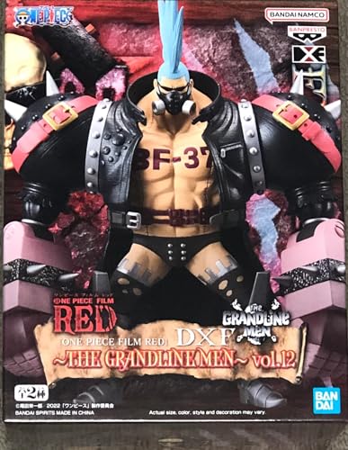 Banpresto One Piece Film Red - Franky - Figurine Dxf-The Grandline Men 15Cm