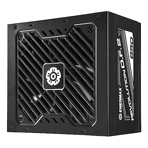 Enermax Revolution D.F. 2 Alimentatore 850W Atx Completamente Modulare A Basso Rumore - Compatibile Con Atx 3.0 E Pcie 5.0 Con Adattatore - Funzione A