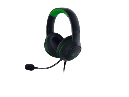 Razer Kaira X, Cuffie Cablate Per Xbox Series X/S, Driver Triforce Da 50 Mm, Microfono Cardioide Hyperclear, Controlli Integrati, Compatibilità Multip