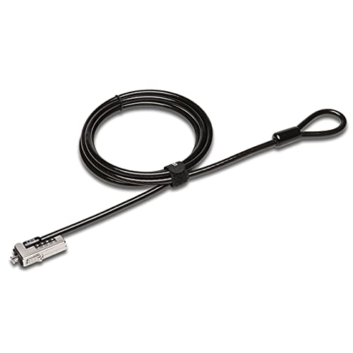 Kensington Slim Lucchetto Per Slot T-Bar Con Combinazione E Testa Di Blocco Spessa In Acciaio Al Carbonio Per Una Protezione Ad Alta Sicurezza, Cavo A