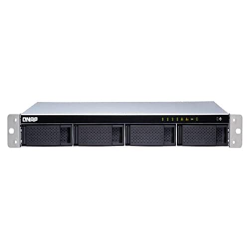 Qnap Ts-431Xeu Alpine Al-314 Ethernet Lan Rack (1U) Black Stainless Steel Nas